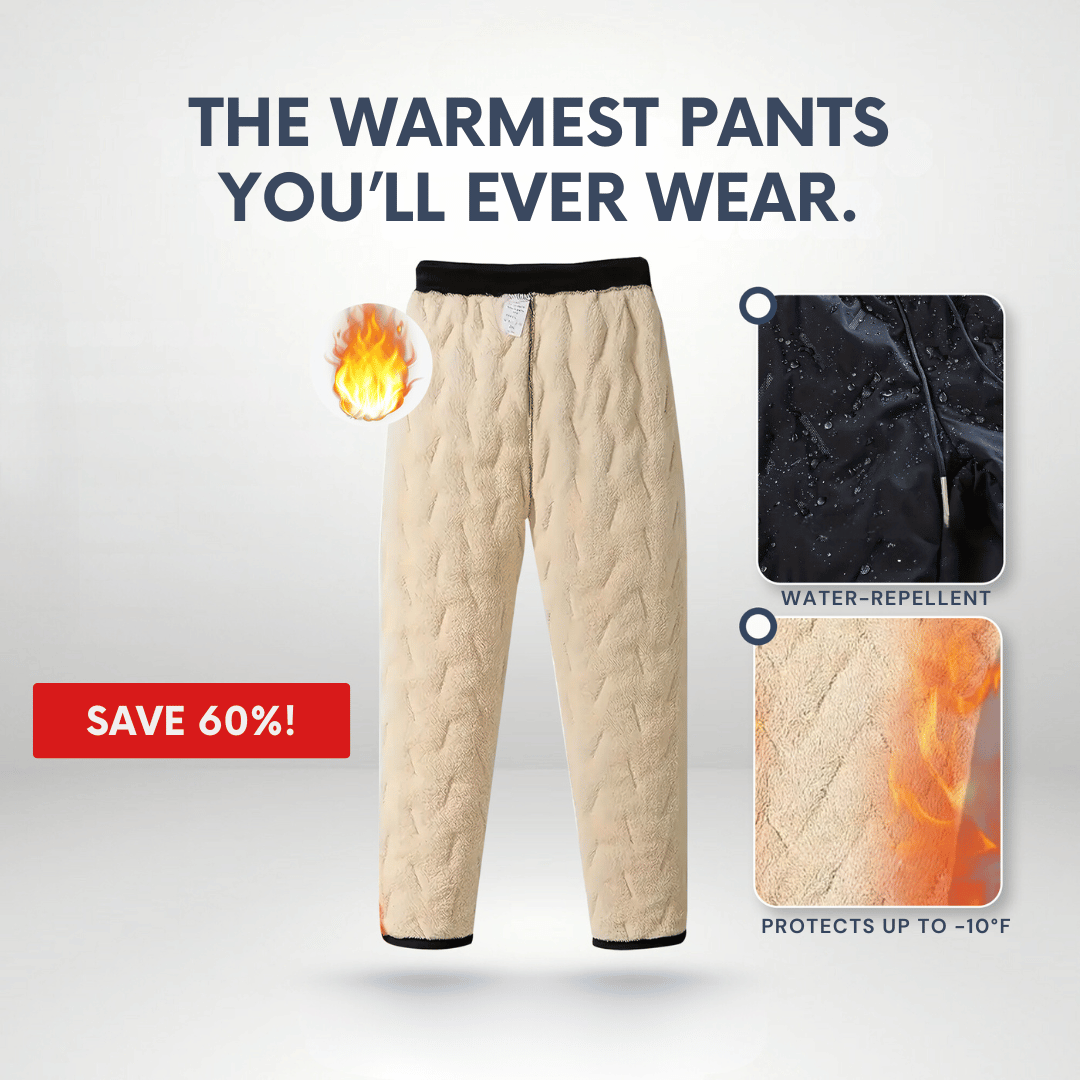 Evrey Unisex Thermal Fleece Joggers
