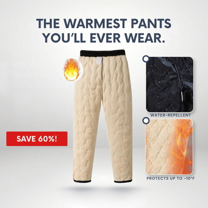 Evrey Unisex Thermal Fleece Joggers