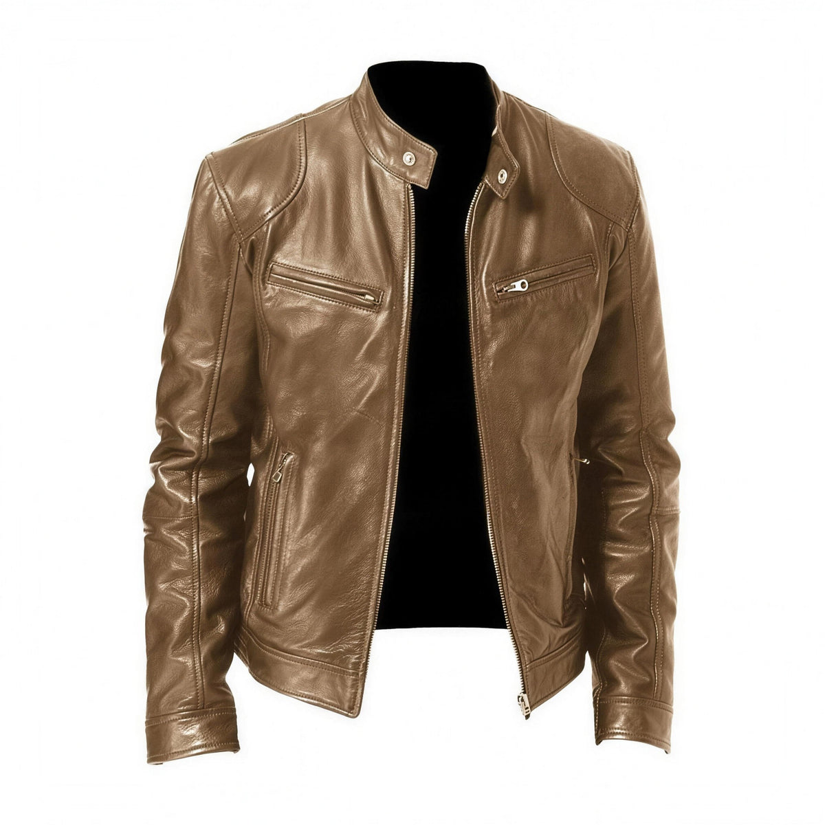 Julian | Relaxed Leather Jacket