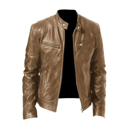 Julian | Relaxed Leather Jacket