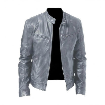 Julian | Relaxed Leather Jacket