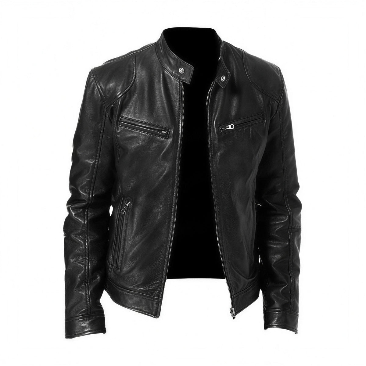 Julian | Relaxed Leather Jacket