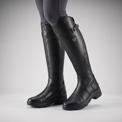 Imogen | Tall Buckle Riding Boots