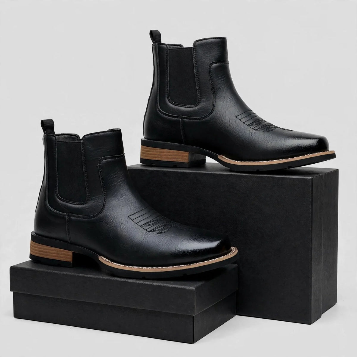 Bowden Leather Boots