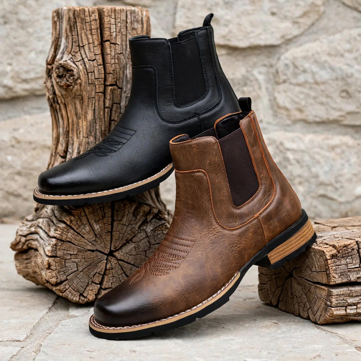 Bowden Leather Boots