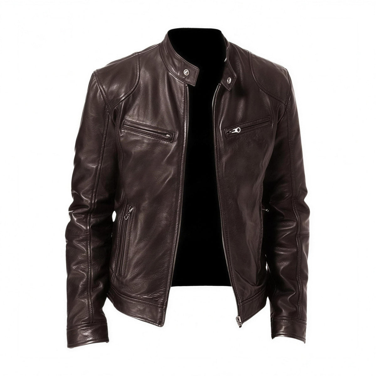 Julian | Relaxed Leather Jacket