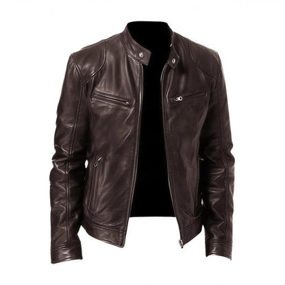 Julian | Relaxed Leather Jacket
