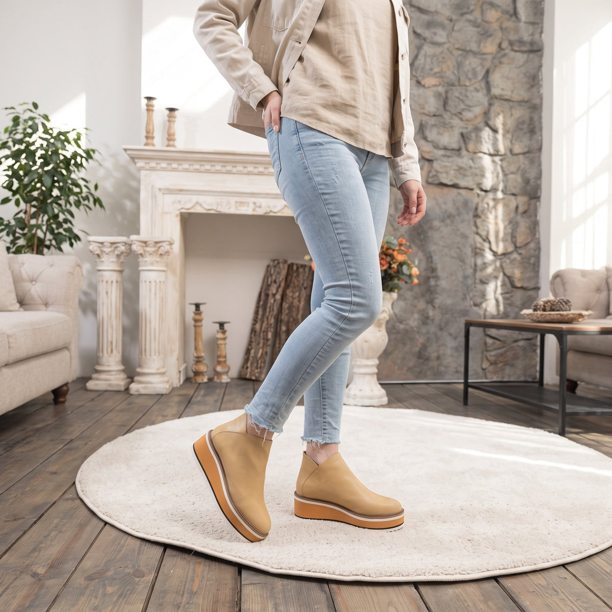 Marlowe | Platform Zip Ankle Boots