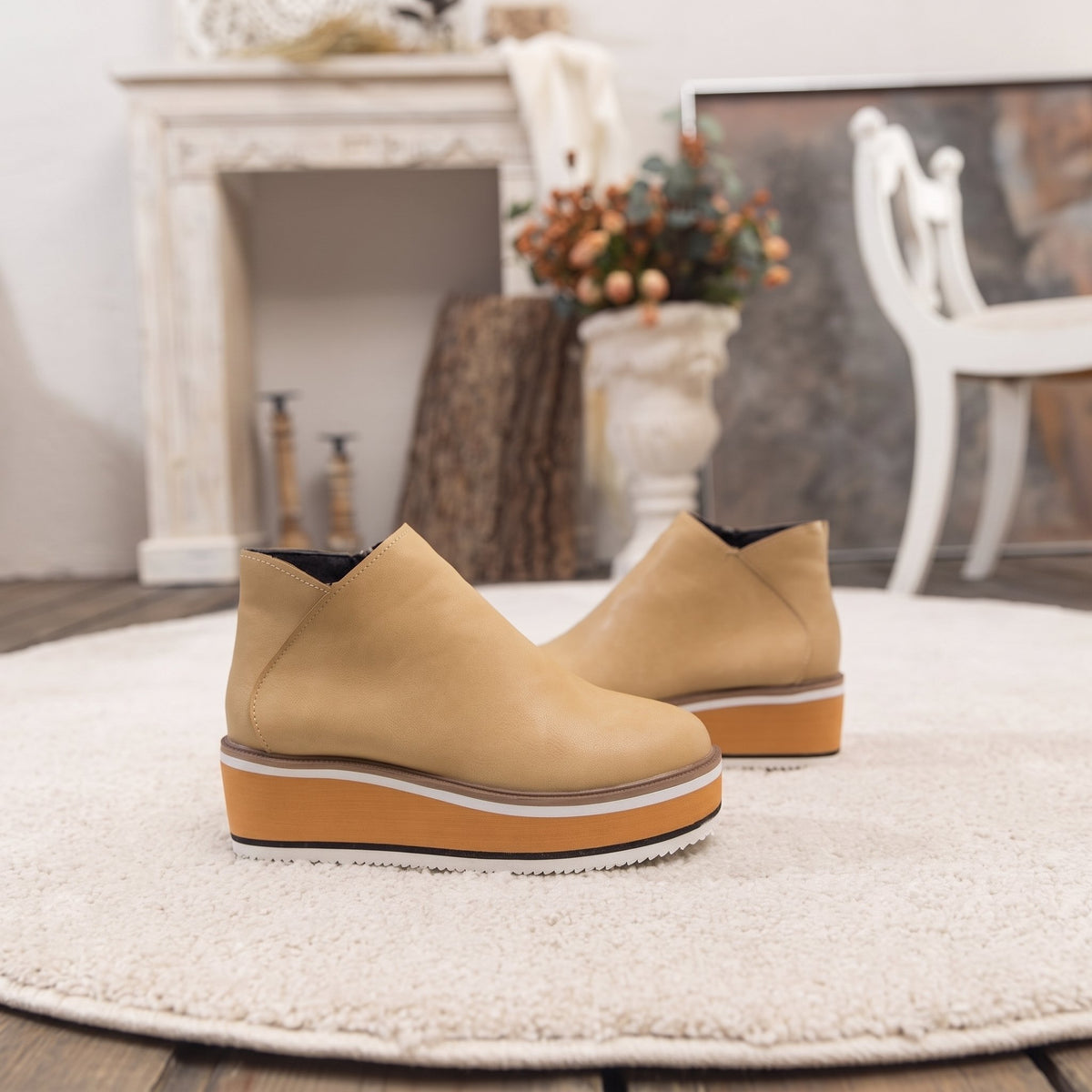 Marlowe | Platform Zip Ankle Boots