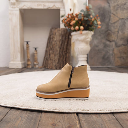 Marlowe | Platform Zip Ankle Boots