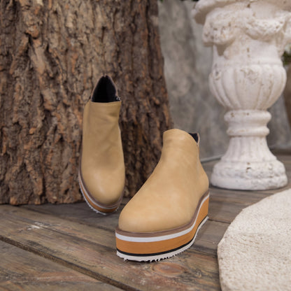 Marlowe | Platform Zip Ankle Boots