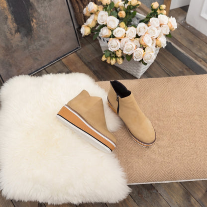 Marlowe | Platform Zip Ankle Boots