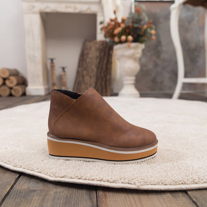 Marlowe | Platform Zip Ankle Boots