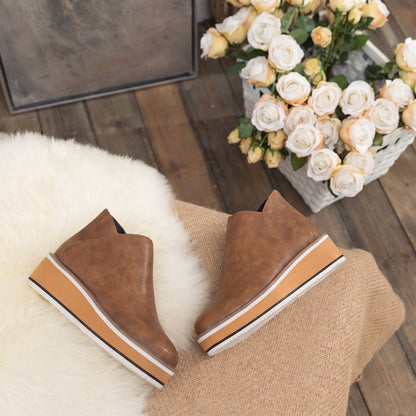 Marlowe | Platform Zip Ankle Boots