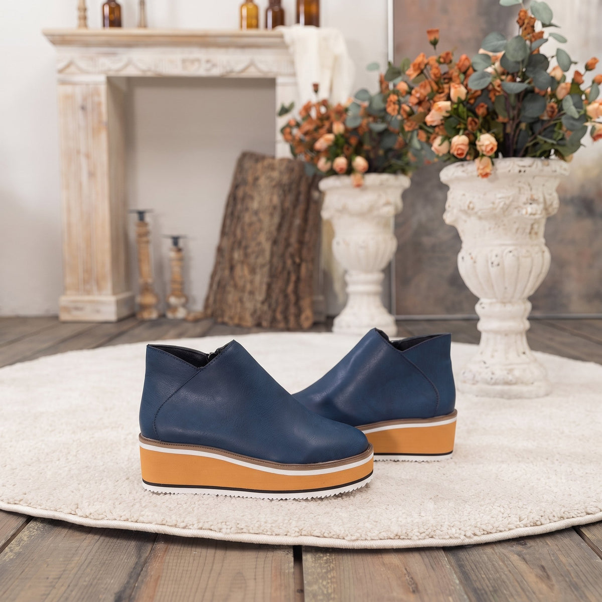 Marlowe | Platform Zip Ankle Boots