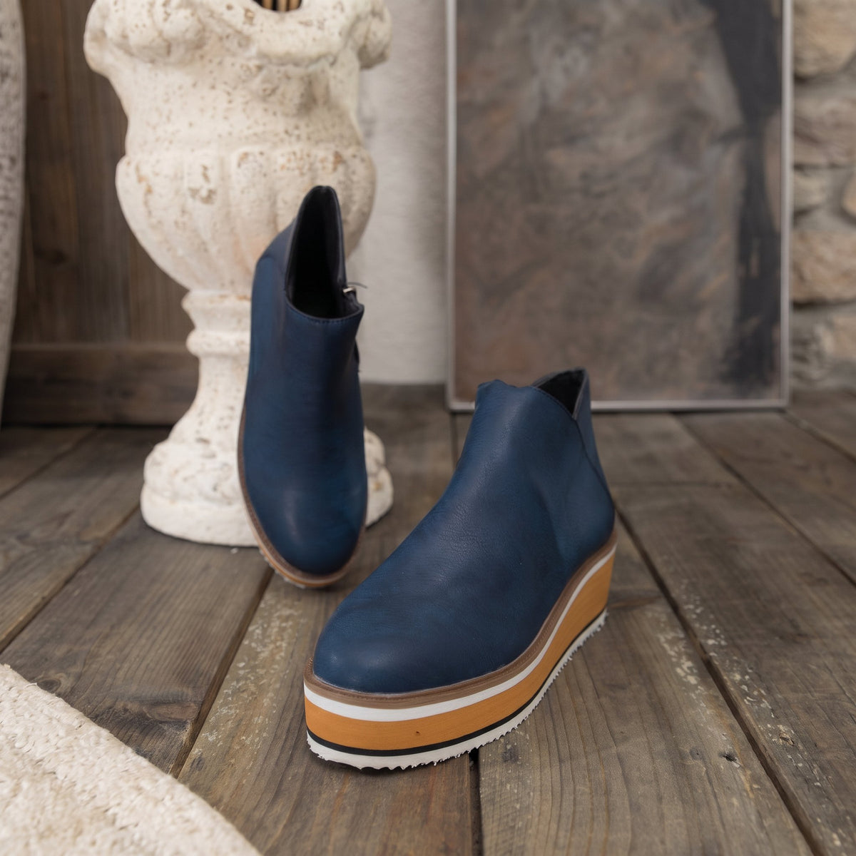 Marlowe | Platform Zip Ankle Boots