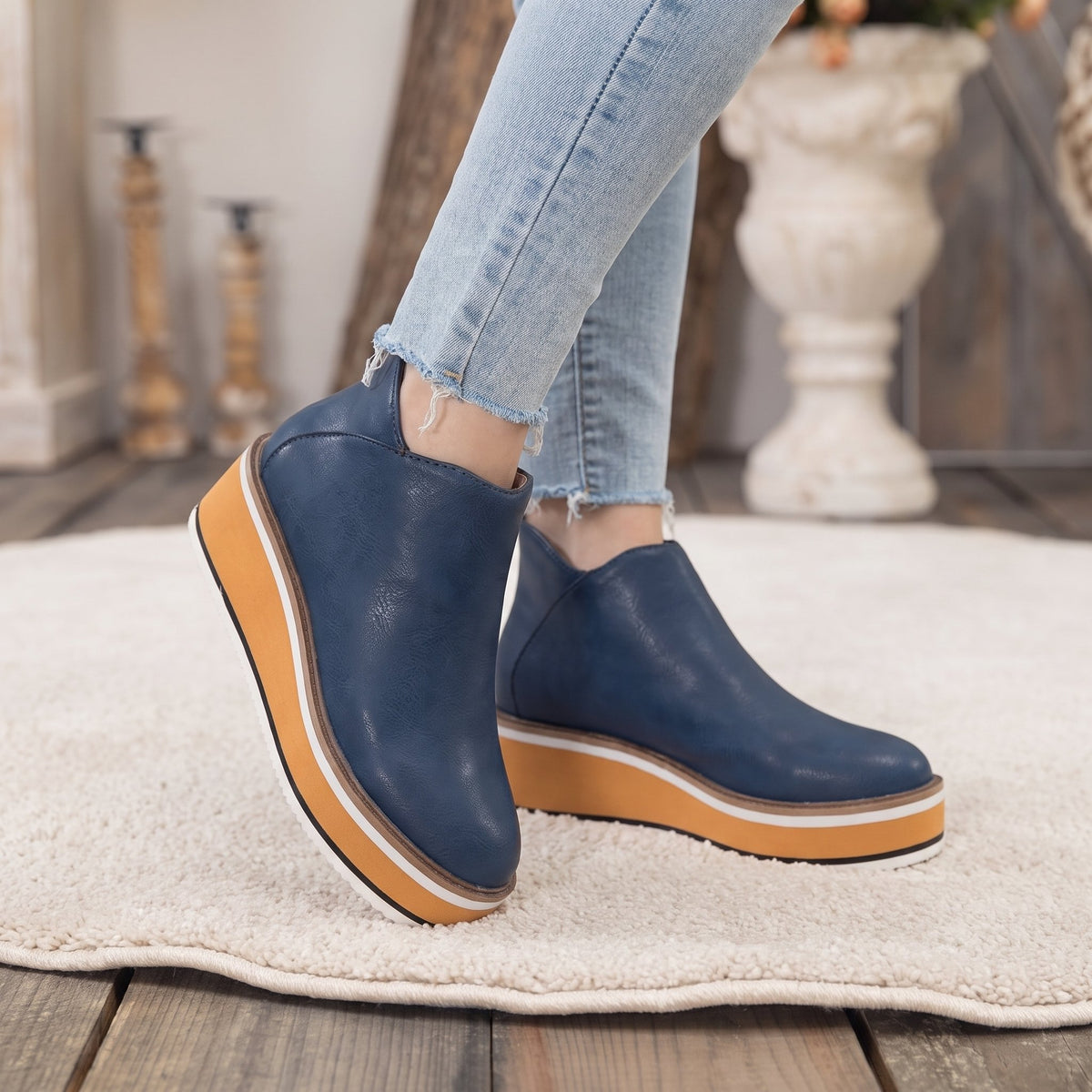 Marlowe | Platform Zip Ankle Boots