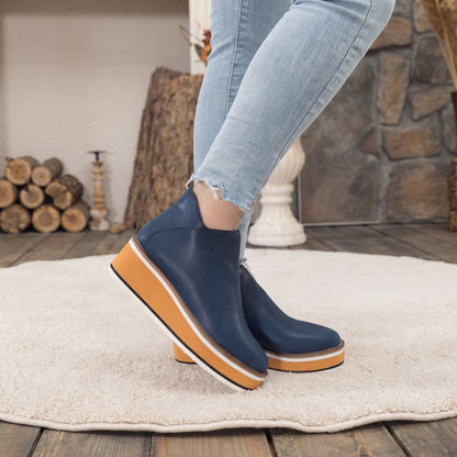 Marlowe | Platform Zip Ankle Boots