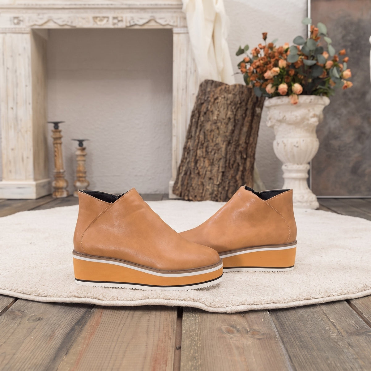 Marlowe | Platform Zip Ankle Boots