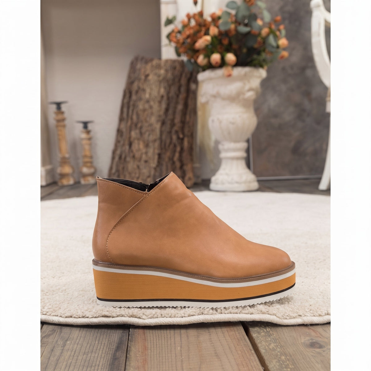 Marlowe | Platform Zip Ankle Boots