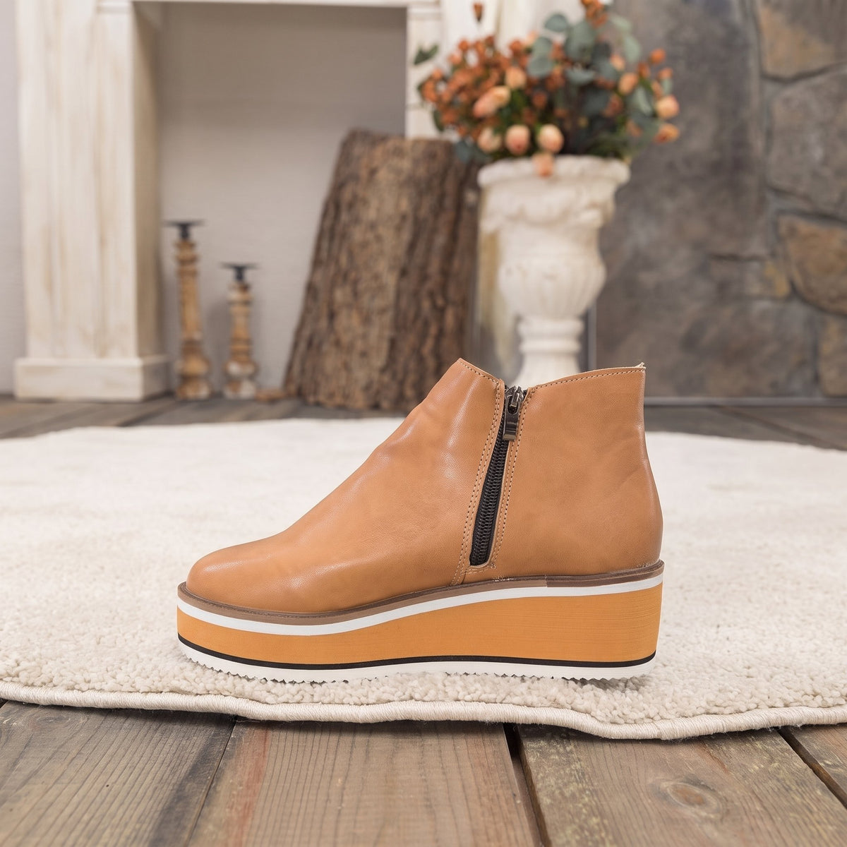 Marlowe | Platform Zip Ankle Boots