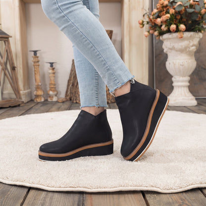 Marlowe | Platform Zip Ankle Boots