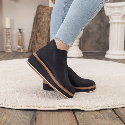 Marlowe | Platform Zip Ankle Boots