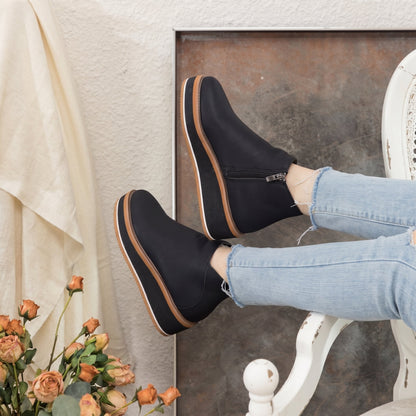 Marlowe | Platform Zip Ankle Boots