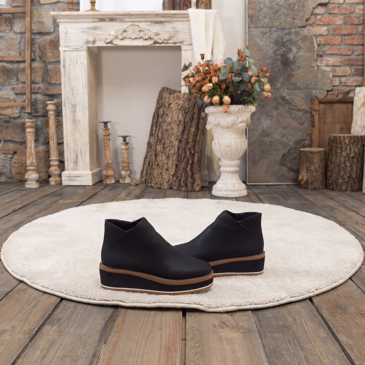 Marlowe | Platform Zip Ankle Boots
