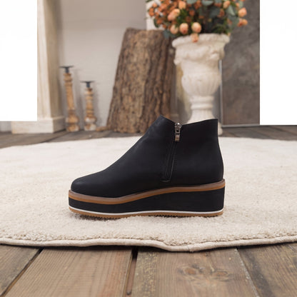 Marlowe | Platform Zip Ankle Boots