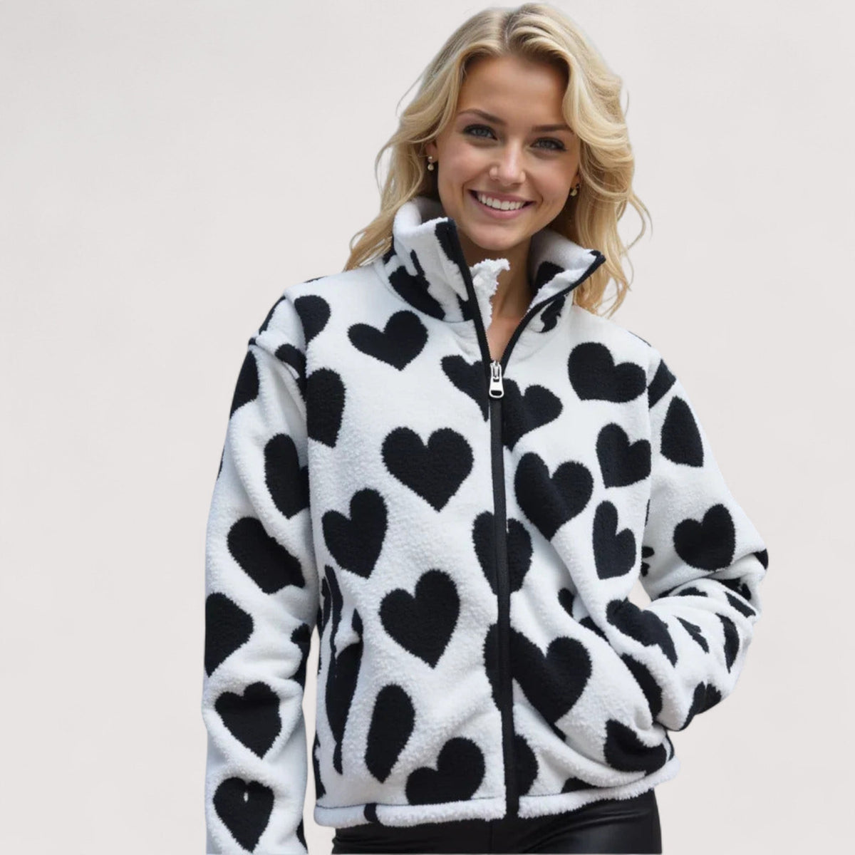Evrey | Reversible Heart Jacket
