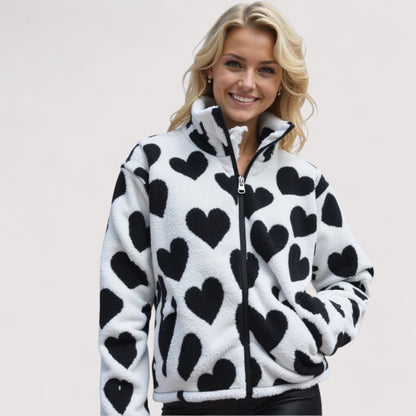 Evrey | Reversible Heart Jacket