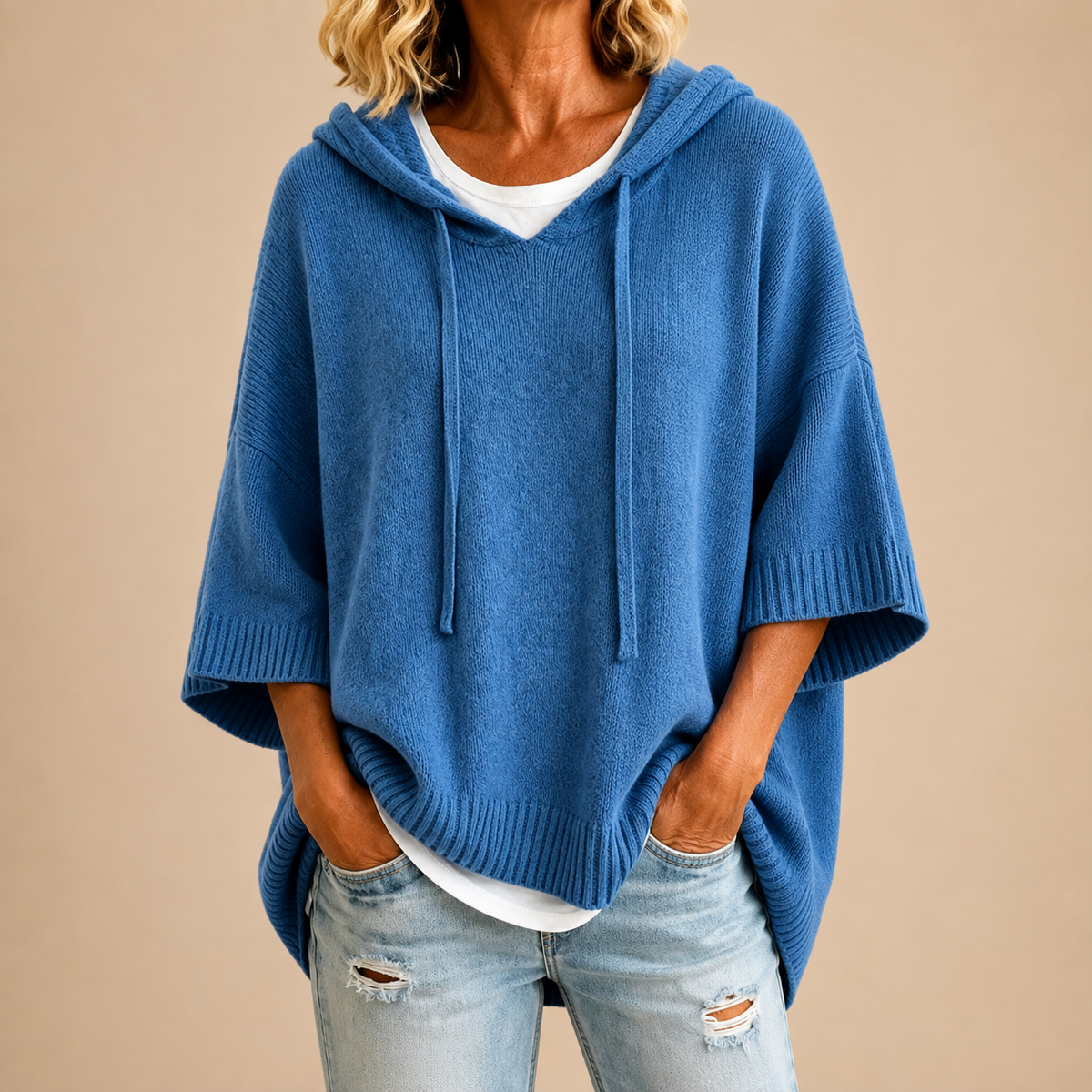 Margot | Hooded Knit Jumper