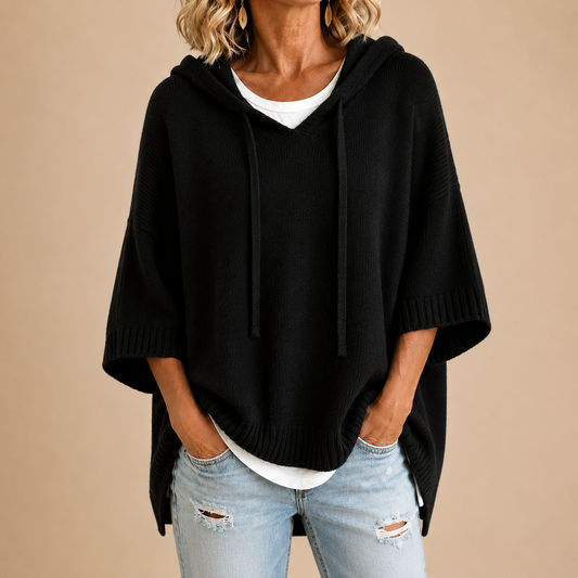 Margot | Hooded Knit Jumper