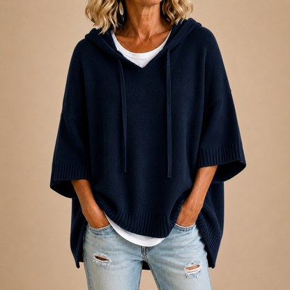 Margot | Hooded Knit Jumper
