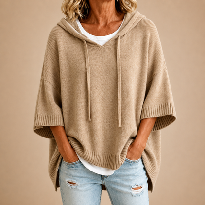 Margot | Hooded Knit Jumper
