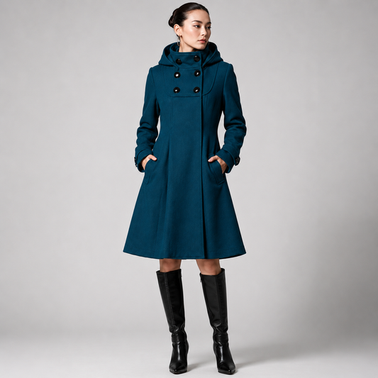 Maren | Structured Hooded Coat