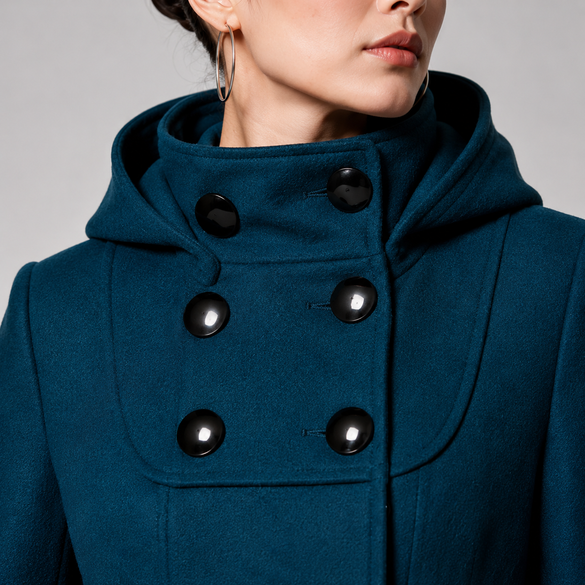 Maren | Structured Hooded Coat