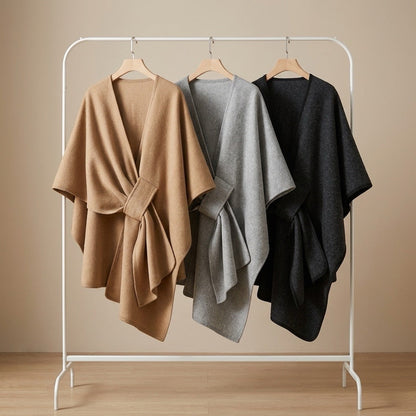 Elara | Long Poncho Wrap