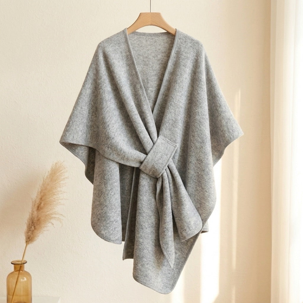 Elara | Long Poncho Wrap