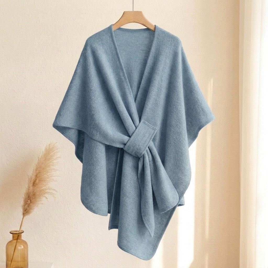 Elara | Long Poncho Wrap