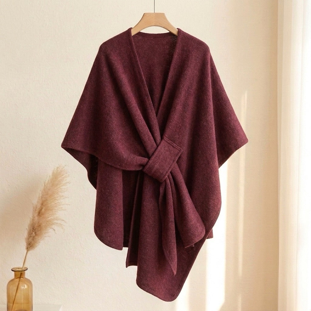 Elara | Long Poncho Wrap