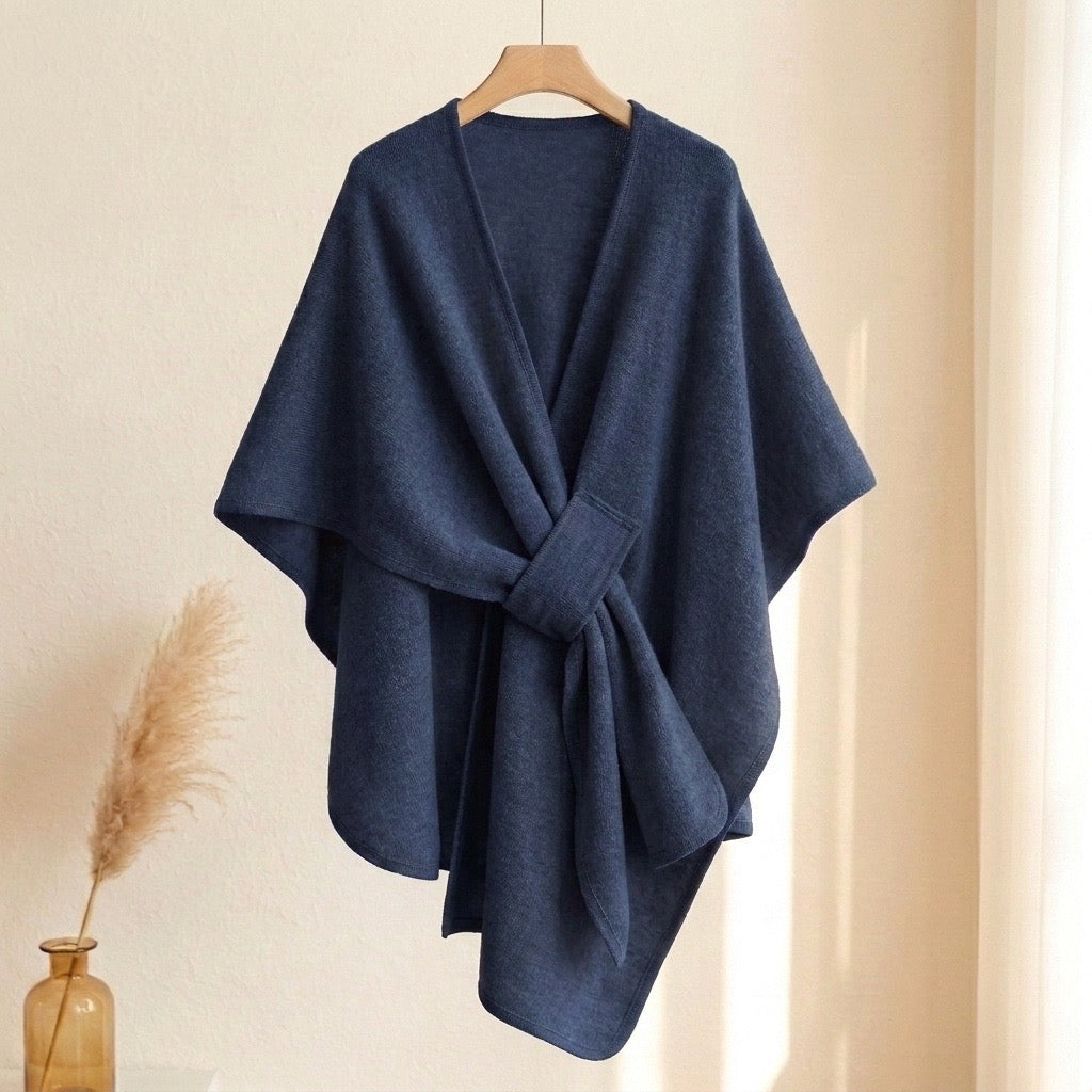 Elara | Long Poncho Wrap