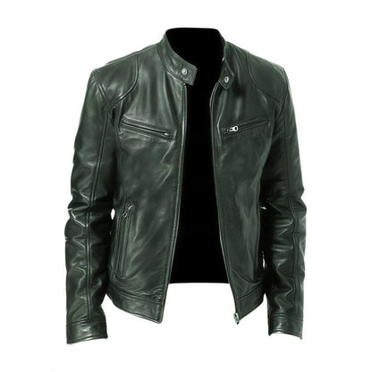 Julian | Relaxed Leather Jacket