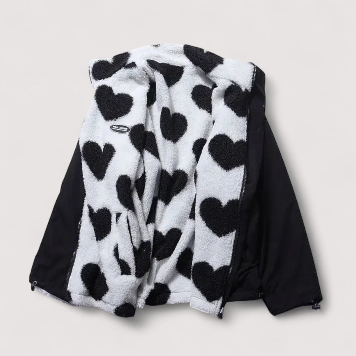 Evrey | Reversible Heart Jacket