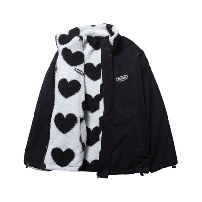 Evrey | Reversible Heart Jacket