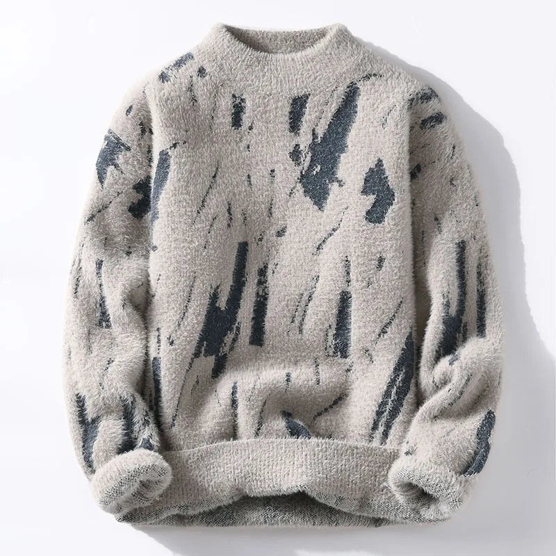 Fynn Brushed Wool Crew