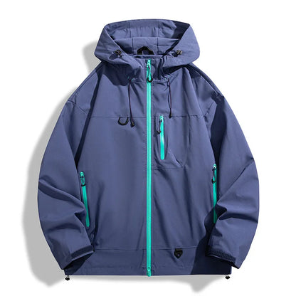 Shell Jacket in Indigo