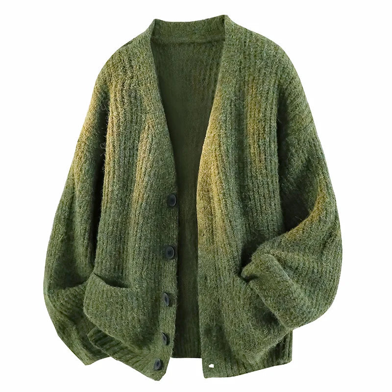 Nolan | Relaxed V-Neck Cardigan
