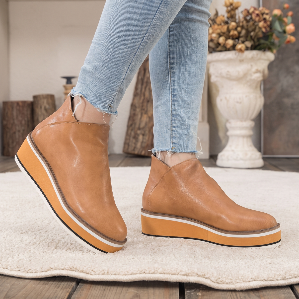 Marlowe | Platform Zip Ankle Boots